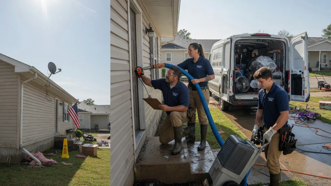 Ceiling Water Damage Restoration in Welch, TX near me
